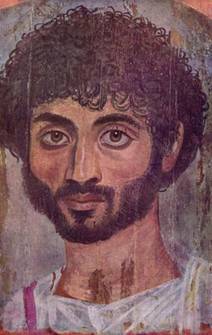 A Man, Akhmin, ca AD 150 (New York, NY, Metropolitan Museum of Art, 09.181.1)