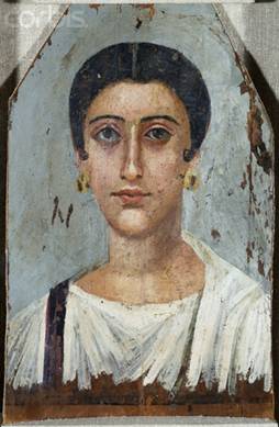 A Woman, Fag el Gamus ( ?), AD 150-180 (Brooklyn, NY, Brooklyn Museum of Art, 86.226.18) 