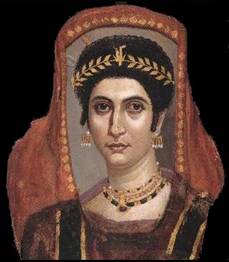 A Woman (Isidora?),  El Hibeh, AD 100-110 (Malibu, CA, J. Paul Getty Museum, 81.AP.42)