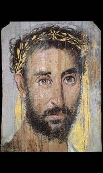 A Man, er Rubayat, ca AD 200 (London, British Museum, EA 74832)