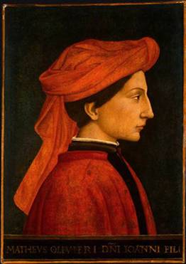 Matteo Olivieri, ca. 1445 (Unknown Italian Master) National Gallery of Art, Washington, D.C. 