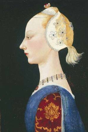 A Young Lady of Fashion, ca. 1450-1465(Paolo Uccello) (1397-1475) Isabella Stewart Gardner Museum, Boston, MA INV1914  