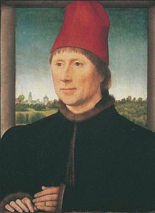 A Man, ca. 1470 (Hans Memling)  (ca. 1433-1494)  Städel Museum, Franfurt am Main  
