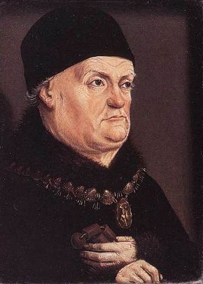 Rene I of Anjou, 1474, Matheron Diptych (Nicolas Froment) (ca. 1435-1486)   Musée du Louvre, Paris