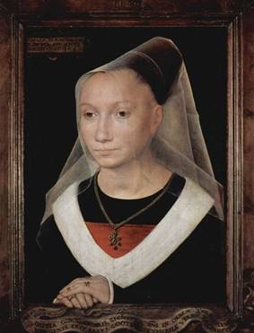 Barbara van Vlaendenbergh, ca. 1480 (Hans Memling)  (1433-1494)   Location TBD 
