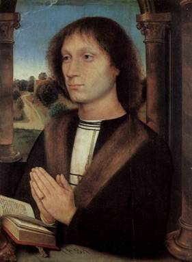 A Man, ca. 1487 (Hans Memling)   (1433-1494)  Location TBD 