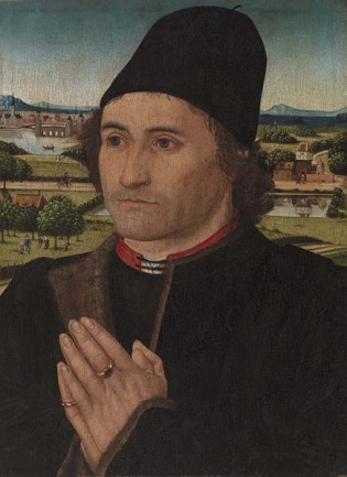 A Man, ca. 1480 (attributed to Hans Memling) (1433-1494) Barnes Foundation, Philadelphia, PA,  BF440