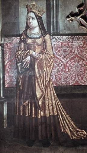 Queen Anne de Foix-Candale, ca. 1509 (Master of Litoměřice Altarpiece)    Location TBD 