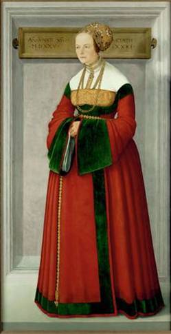 A Lady at 31 years of age, 1525(attributed to Christopher Amberger) (ca. 1500/1505-1562) Kunsthistorisches Museum, Wien GG_888  