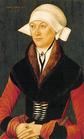 A Woman,  1525  (U German Master)    Museo Thyssen-Bornemisza, Madrid  