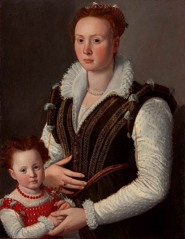 A Mother and Child, ca. 1570 (attributed to Santi di Tito) (1536-1603)  Location TBD