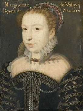 Marguerite de Valois,  ca. 1570  (Francois Clouet) (1510-1572)      Musée Condé, Chantilly 
