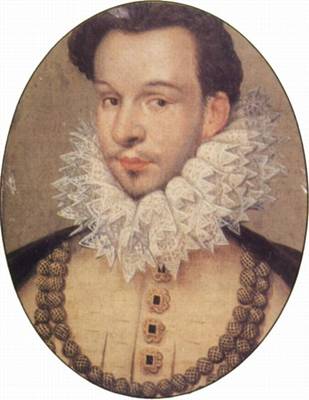 François , Duke of Anjou, ca. 1577 (Nicolas Hilliard) (1547-1619)     Location TBD  Victoria and Albert Museum, London?    
