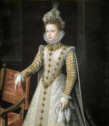Isabel Clara Eugenia, 1579  (Alonso Sánchez Coello) (1531-1588)    Museo Nacional del Prado, Madrid     P01137 


