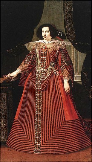 Maria Farnese, ca. 1635 (Matteo Loves) (1610-1662)   Musée de art et de histoire, Genève  

