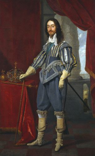 Charles I, 1631  (Daniel Mytens)  (1590-1648) National Portrait Gallery, London, NPG 1246   