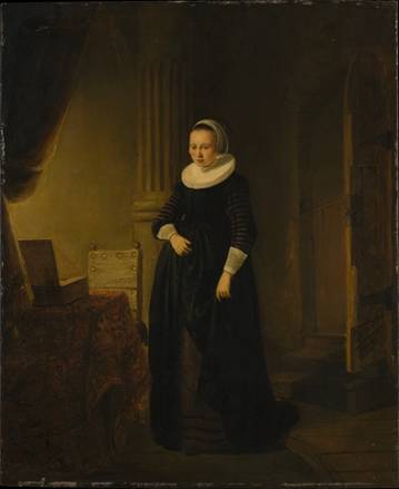 A Young Woman, ca. 1636  (Unknown Dutch Artist) The Metropolitan Museum of Art, New York, NY,  1971.186  