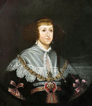 Cecilia Renata of Austria, ca. 1639 (Frans Luycx) (1604-1668)    Pałac w Wilanowie, Warszawa 