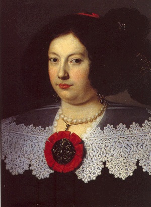 Maria Farnese, ca. 1635 (Justus Sustermans) (1597-1681)   Galleria Estense, Modena  