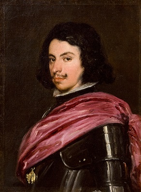 Duke Francesco I d Este, 1638 (Diego Velásquez)  (1599-1660)  Galleria Estense, Modena 