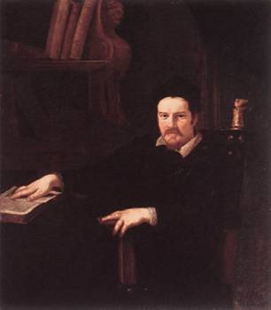 Monsignor Clemente Merlini,  ca. 1630  (Andrea Sacchi) (1599-1661) Galleria Borghese, Roma 