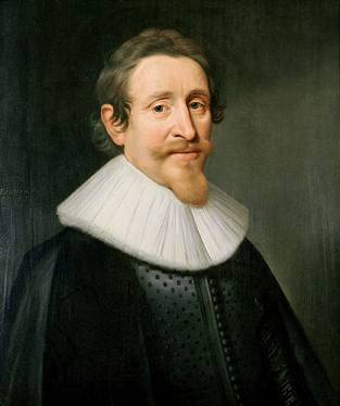 Hugo Grotius, ca. 1631  (Michiel Jansz van Miereveldt) (1567-1641)   Stedelijk Museum Het Prinsenhof, Delft