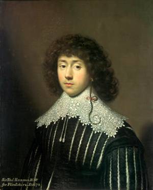 Thomas Hamner at 19 years old, ca. 1631  (Cornelis Janssens) (1593-1661)   Private Collection 