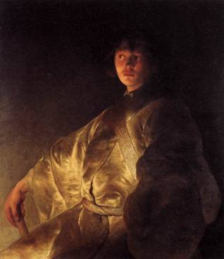 A Young Man, ca. 1630-1631 (Jan Lievens) (1607-1674) National Gallery of Scotland, Edinburgh        