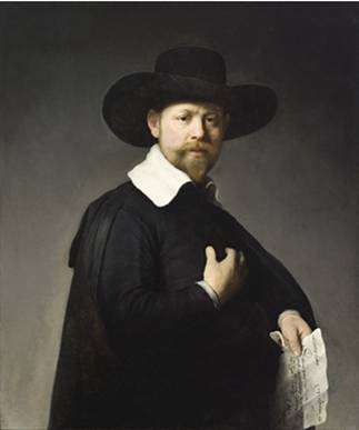 Martin Looten, ca. 1632   (Rembrandt van Rijn) (1606-1669)   Los Angeles County Museum of Art, CA  53.50.3