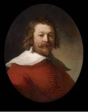 A Man in a Red Doublet , ca. 1633  (Rembrandt van Rijn) (1606-1669)       Noortman Master Paintings  2006 