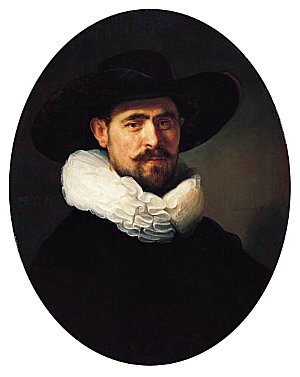 A Man, 1633  (Rembrandt van Rijn) (1606-1669) Norton Simon Museum, Pasadena, CA   M.1977.31.P 
