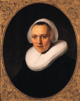 A Woman, possibly Marretje Cornelisdr. van Grotewal, 1634  (Rembrandt van Rijn) (1606-1669) Speed Museum of Art, Louisville, KY  1977.16 


