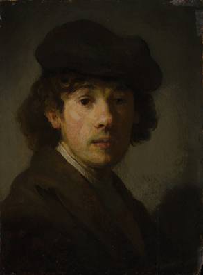 Rembrandt as a Young Man, ca. 1630-1635  (style of Rembrandt van Rijn) (1606-1669)  The Metropolitan Museum of Art, New York, NY    53.18 
