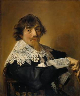 A Man, possibly Nicolaes Hasselaer, ca. 1630-1635 (Frans Hals)  (1583-1666)      Rijksmuseum, Amsterdam                           