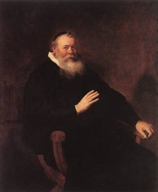 Eleazer Swalmius, ca. 1637  (Rembrandt van Rijn) (1606-1669) Koninklijk Museum voor Schone Kunsten, Antwerpen