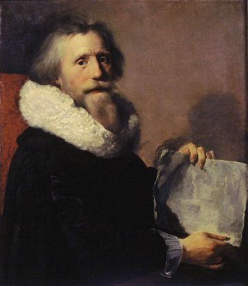 Self-Portrait, ca. 1630 (Paulus Moreelse) (1571-1638) Mauritshuis, Den Haag  Inv. 118 
