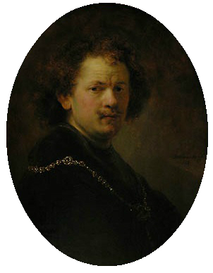 Self-Portrait, 1633 (Rembrandt van Rijn) (1606-1669)  Musée du Louvre, Paris,   Inv.  1744   