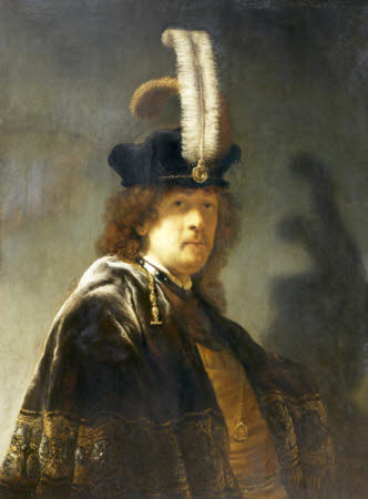 Self-Portrait, 1635 (Rembrandt van Rijn) (1606-1669)  Buckland Abbey, Devon   (National Trust) 