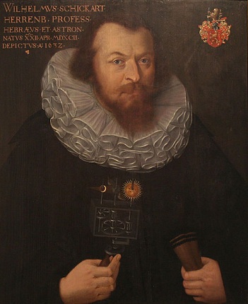 Wilhelm Schickard, 1632 (Unknown Artist)  Tübingen University, Baden-Württemberg 
