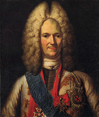 Alexander Danilovich Menshikovca, ca. 1718 (Unknown Artist) State Hermitage Museum, St. Petersburg  