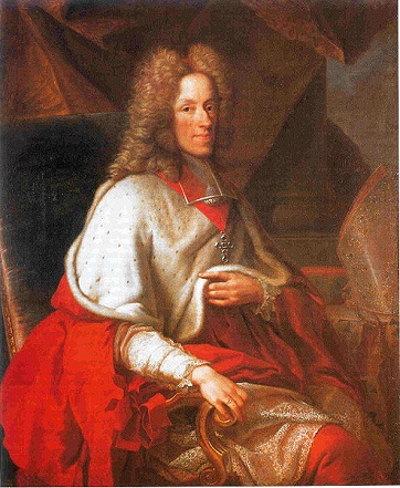 Joseph Clemens, Elector of Bavaria,  ca. 1710 (Josef Vivien) (1657-1735)   Location TBD  