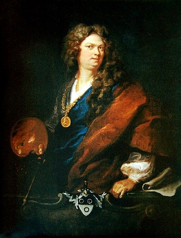 Self-Portrait, 1710 (Johan Rudolf Huber) (1668-1746)  Kunstmuseum Basel  