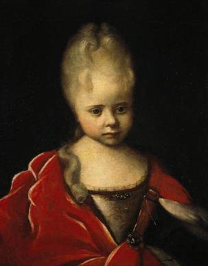 Grand Duchess Yelizaveta Petrovna, ca. 1712-1713” (Ivan Nikitich Nikitin) (1680-1742)   State Hermitage Museum, St. Petersburg 