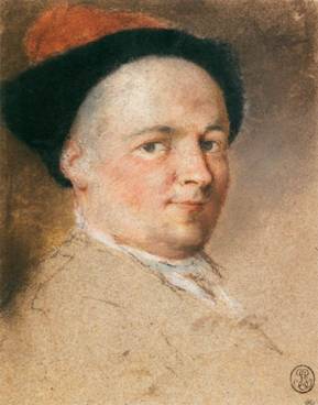 Self-Portrait,  ca. 1714  (Nicolas Vleughels) (1668-1737)  Musée du Louvre, Paris 