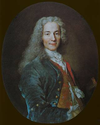 Voltaire, 1718  (Nicolas de Largillière) (1656-1746)   Musée National du Château et des Trianons, Versailles