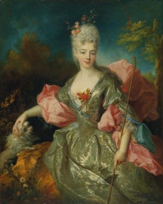 Mary Josephine Drummond, Condesa de Castelblanco, ca. 1710 (attributed to  Jean-Baptiste Oudry)  (1686-1755) The Huntington , San Marino CA