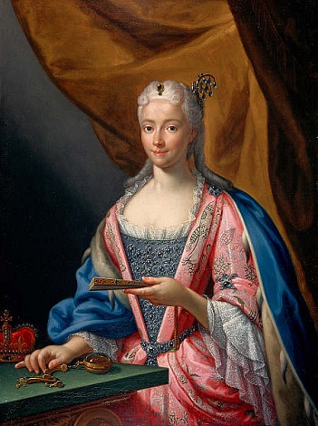 Princess Maria Clementina Sobieska, 1719 (Francesco Trevisani) (1656-1746)   Scottish National Portrait Gallery, Edinburgh,  PG 886 