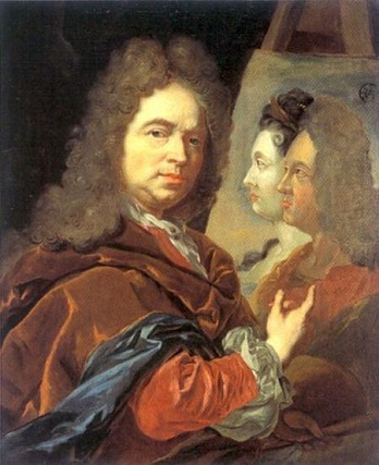 Self-Portrait, ca. 1715 (Jan Frans van Douven) (1656-1727)    Museum Kunstpalast,Düsseldorf  