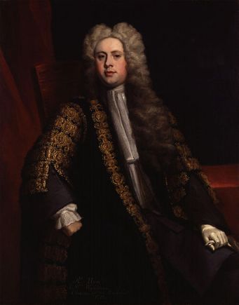 Sir William Wyndham, ca. 1713-1714  (Jonathan Richardson) (1667-1745) National Portrait Gallery, London    NPG 4447  