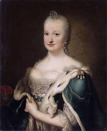 Mariana Victoria of Spain, Princess of Brazil, ca. 1735 (circle of Johann Georg Ziesenis) (1716-1777) Location TBD 